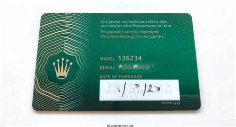 rolex warranty card 2020|replacement paper for rolex watch.